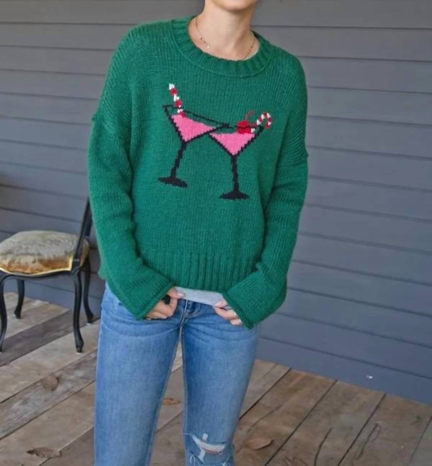 Wooden Ships - Chin-chin Crew Chunky Sweater
