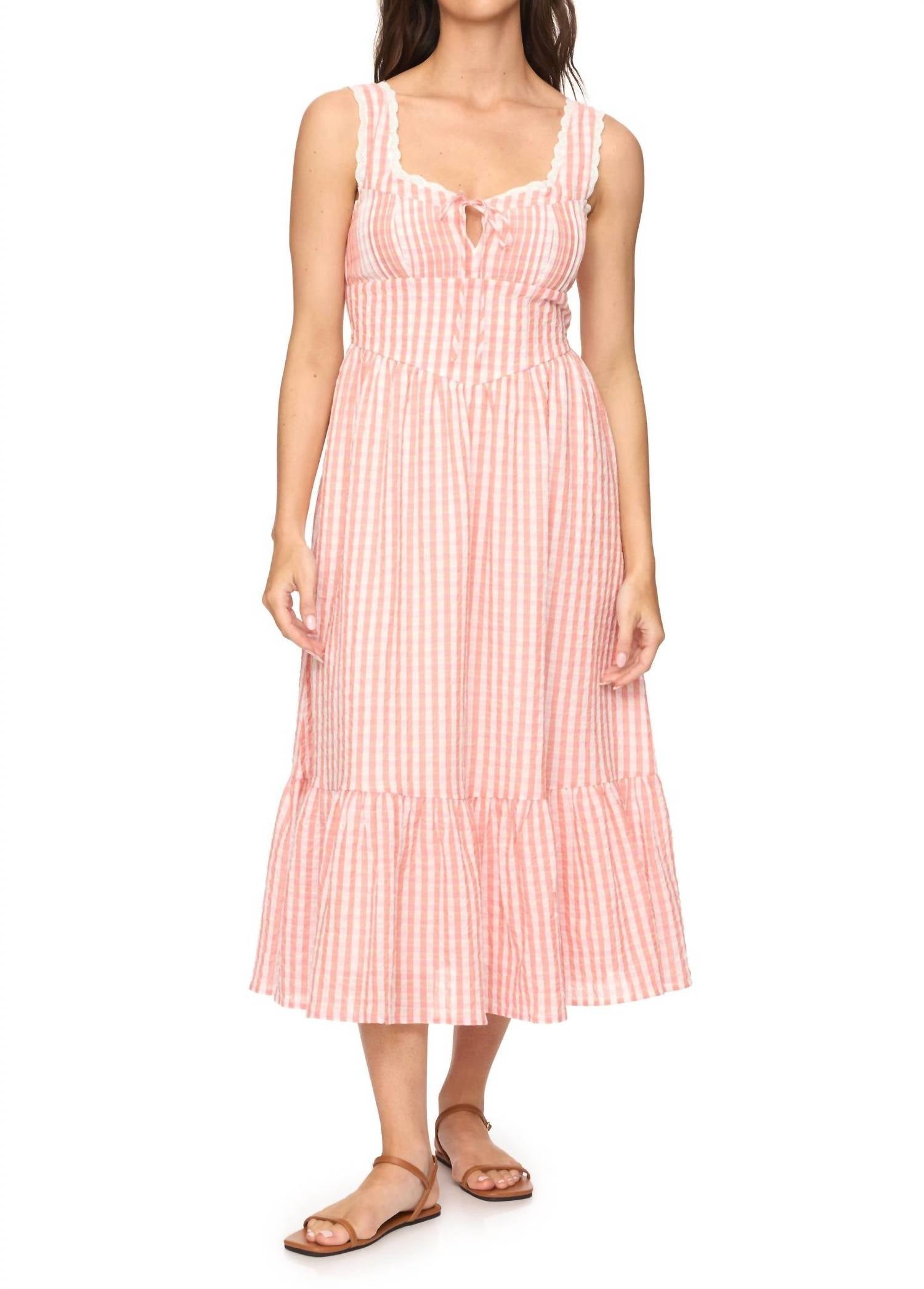 Flags & Anthem - Women's Virginia Pucker Peasent Dress