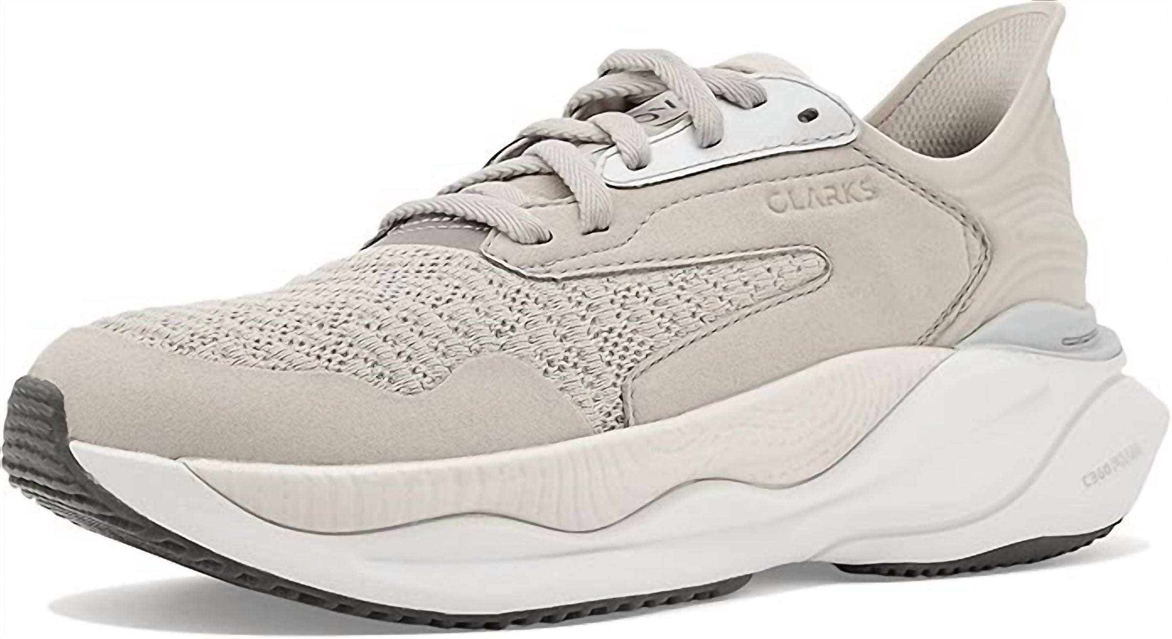 Clarks WOMENS PACE SNEAKER in grey - women's sneaker