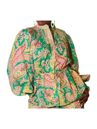 Little Secret Of Mine - Ethereal Smocked Parsley Print Pant Set