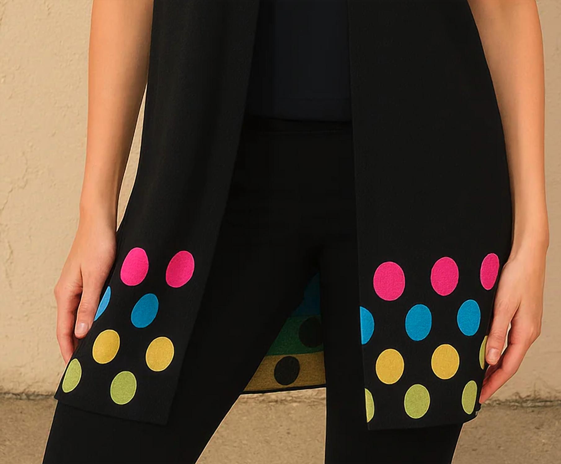 Angel Apparel - Polka Dot Vest