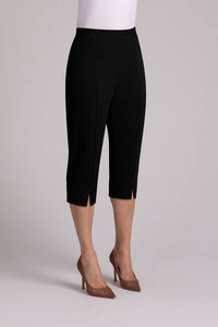 Sympli Hepburn Capri Pant in black - women's pants - detail view