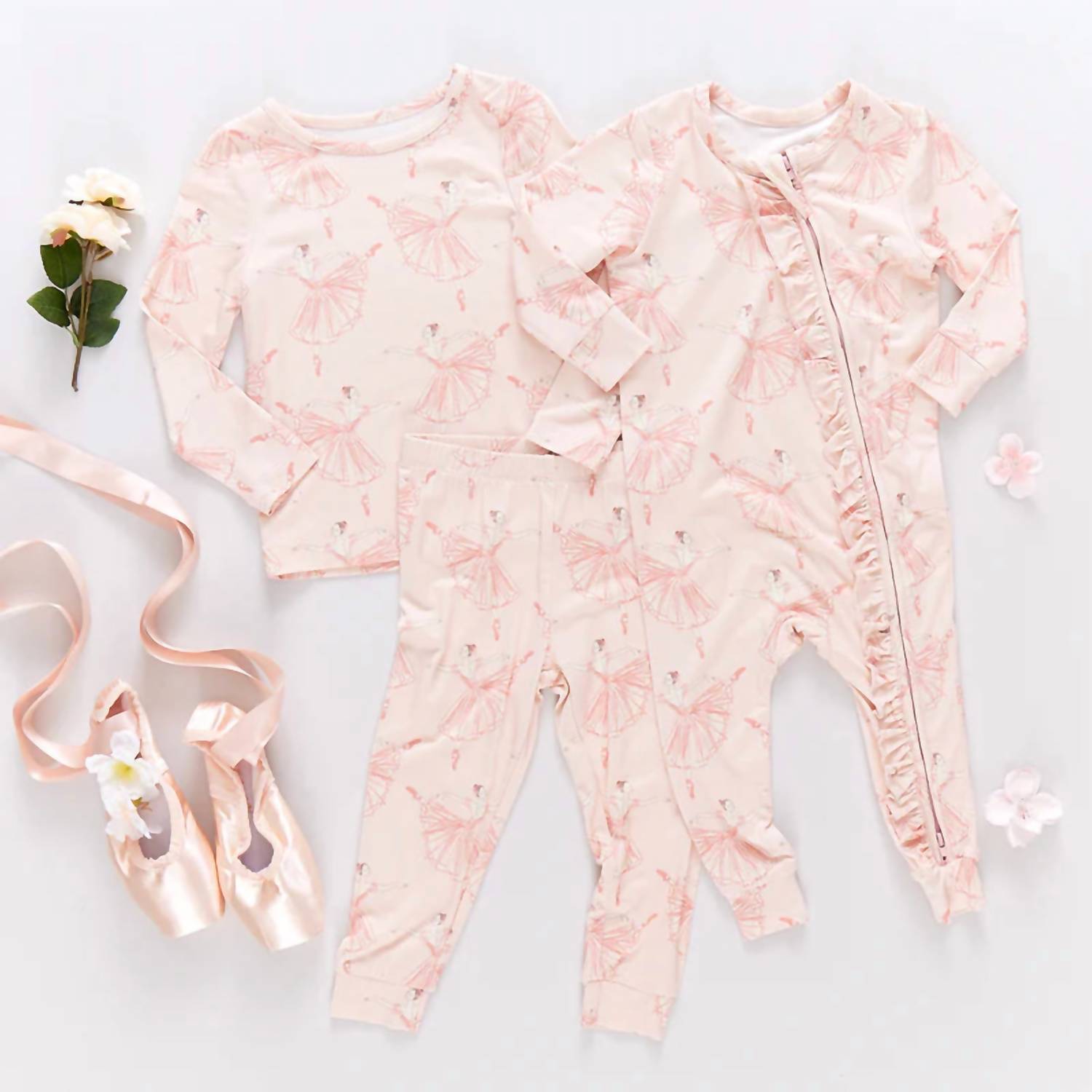Pink Chicken - Kids Bamboo PJ Set