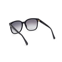 MaxMara Women's Round Sunglasses in black - women's accessory - alternate view