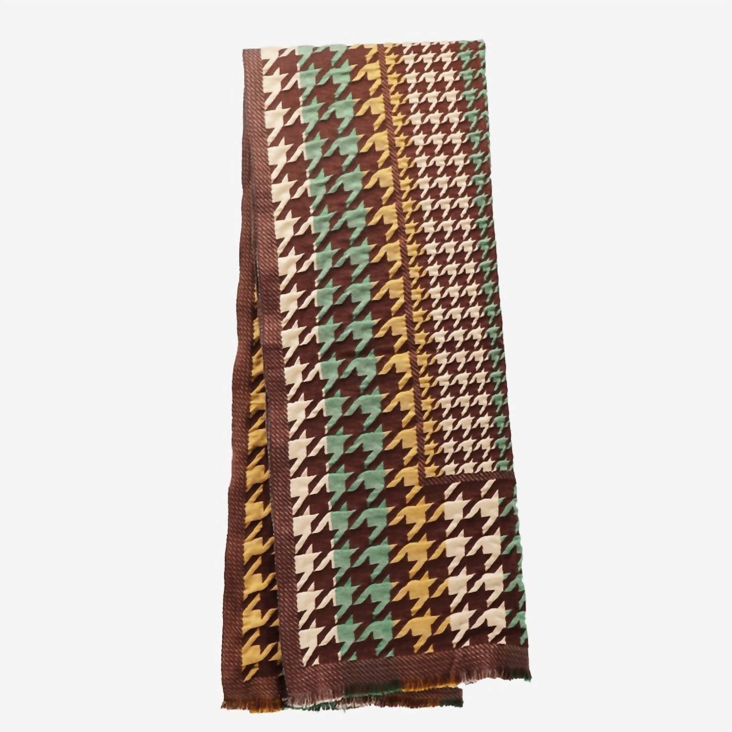 Touch Of Style - Plaid Cozy Scarf