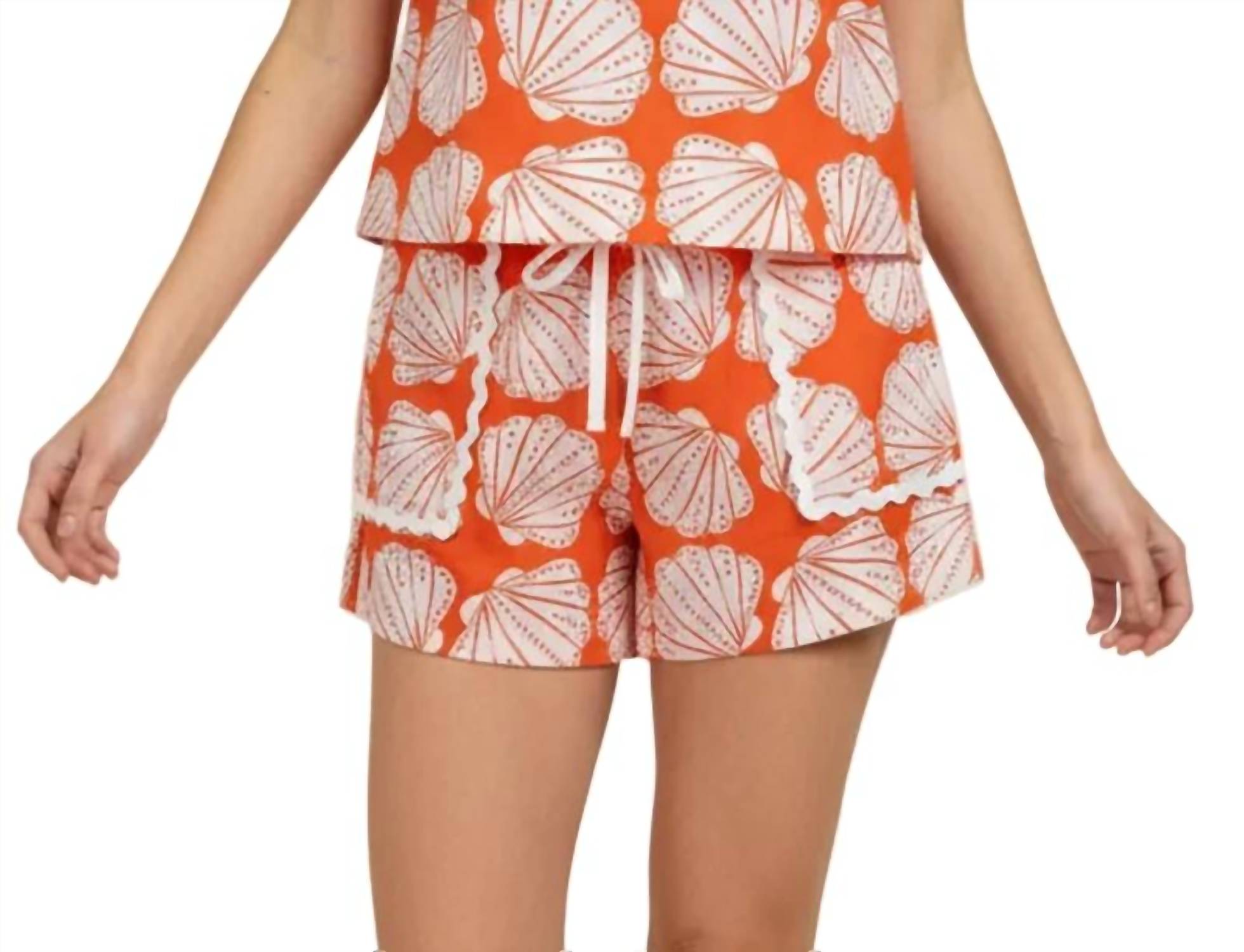 Pinch - Shell Print Sleeveless Top