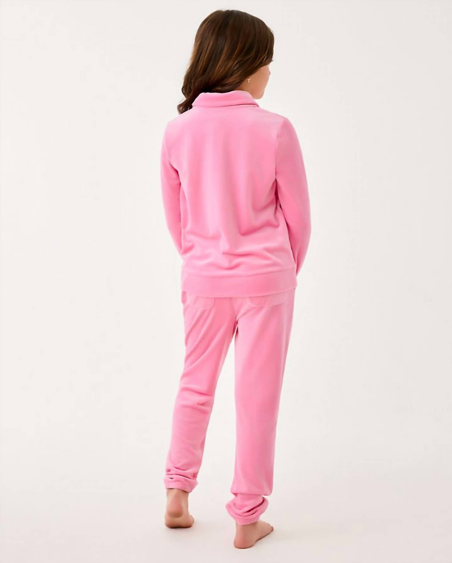 Lilly Pulitzer - Mini Eleni Velour Pullover