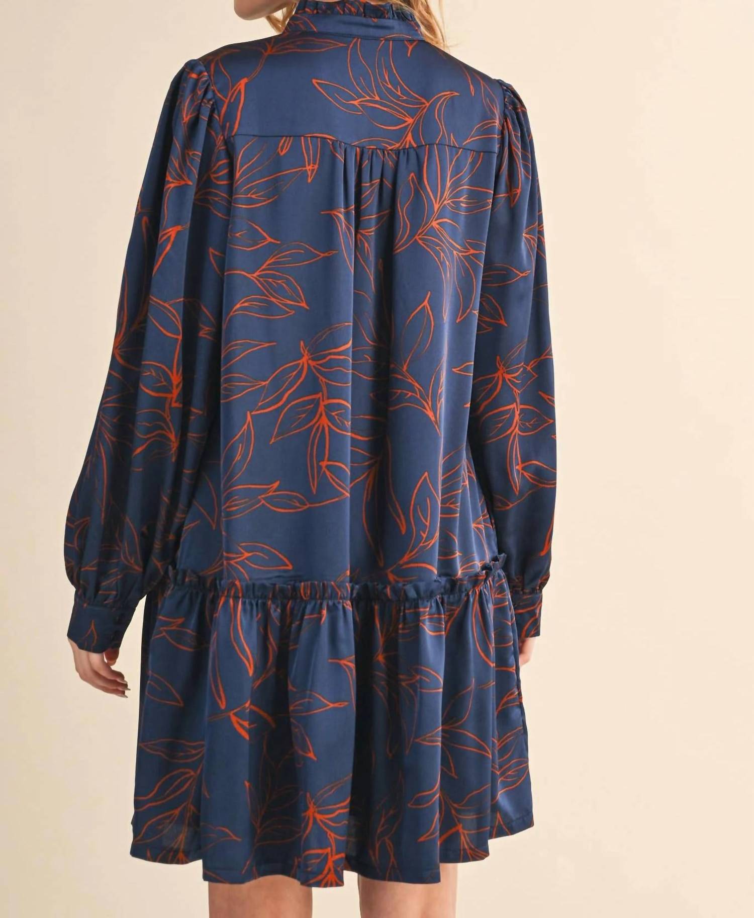 &Merci - Balloon Sleeve Mini Dress