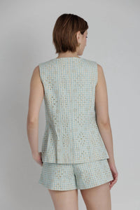 Aureum - Gabby Gingham Shorts