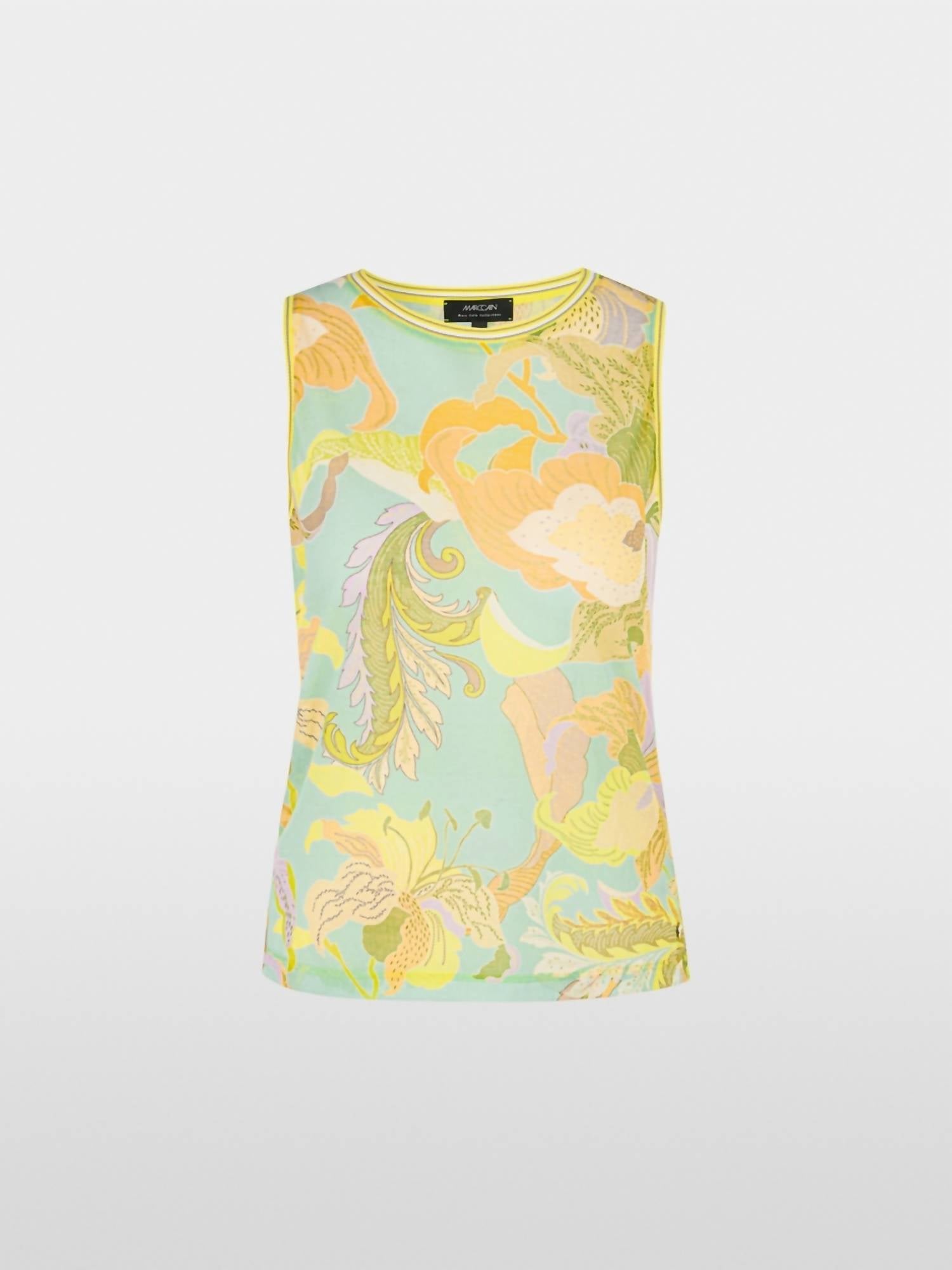 Marc Cain - Knitted in Germany sleeveless knit top