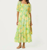Lilly Pulitzer - HADLY SHORT SLEEVE SMOCKED DRESS