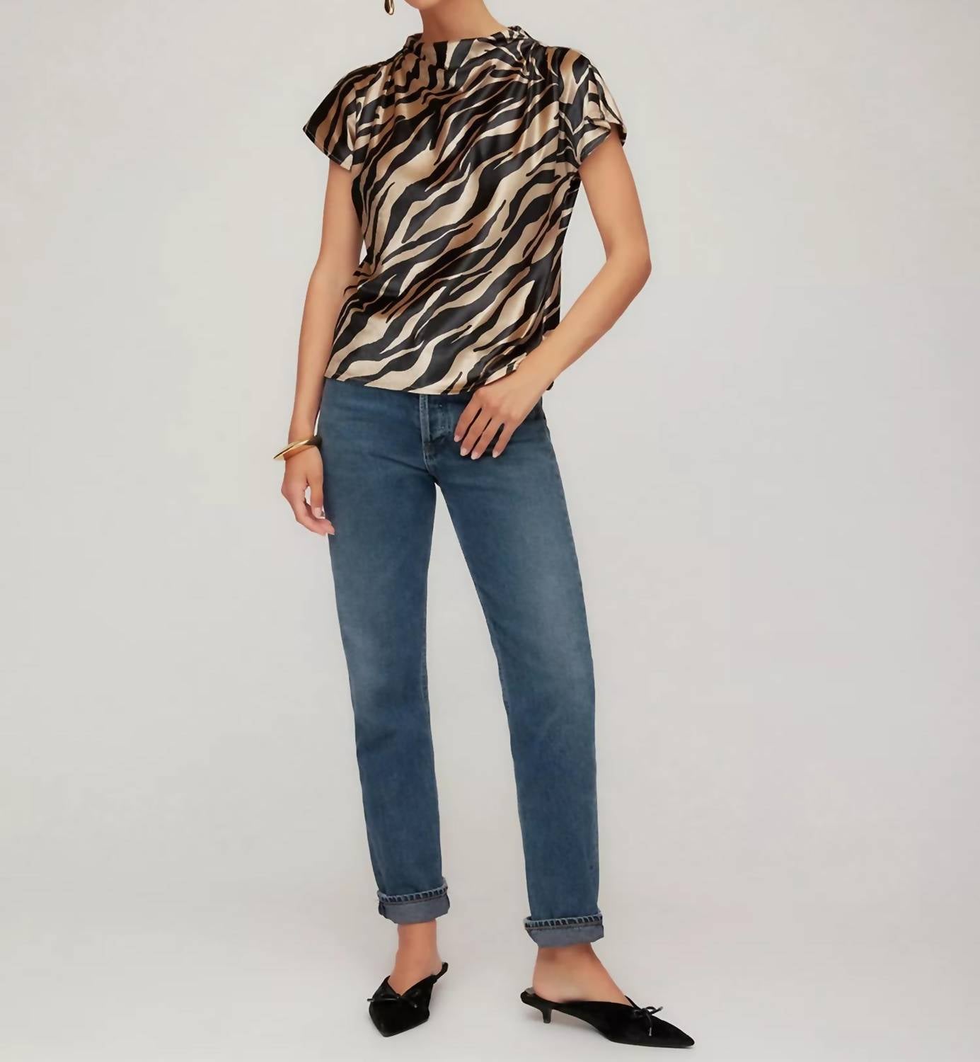 Fifteen Twenty - Emmeline Velvet Top