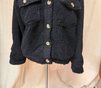 Hyfve - Women's Sherpa Button Front Jacket