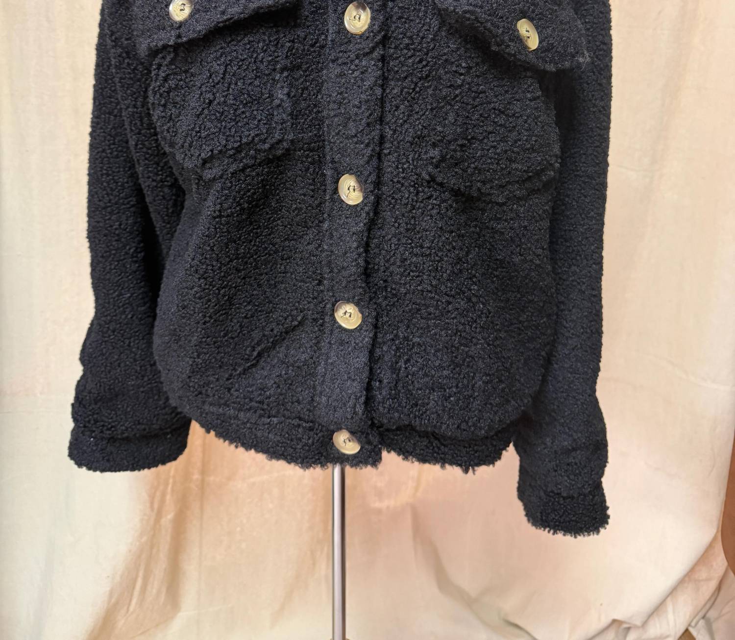 Hyfve - Women's Sherpa Button Front Jacket