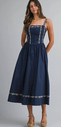 Mable - Sweet Magnolia Midi Dress