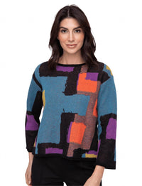 Habitat - COLLAGE SWING PULLOVER SWEATER