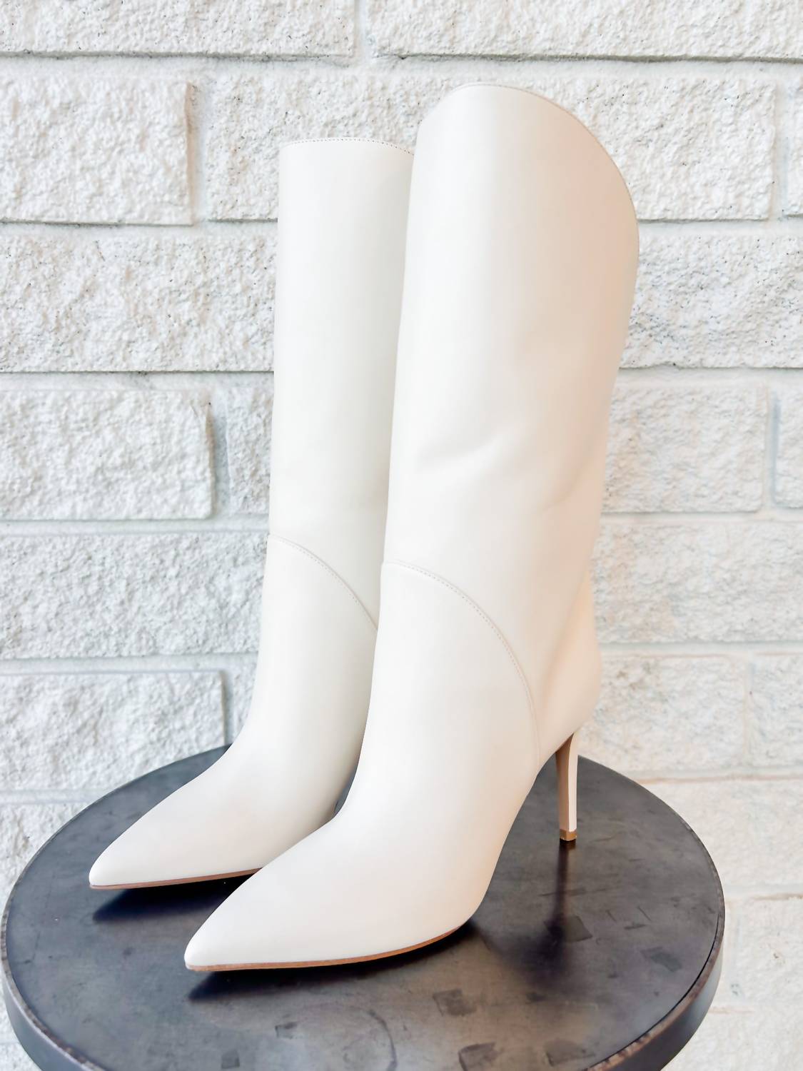 Paris Texas - Women's Gaia Midcalf Stiletto Heel Boots
