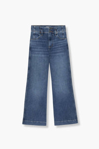 Frame - Seamed Wide Trouser Crop Jean