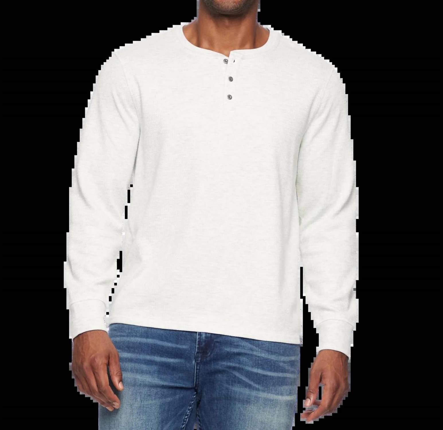 Flags & Anthem - Chad Soft Waffle Henley Top