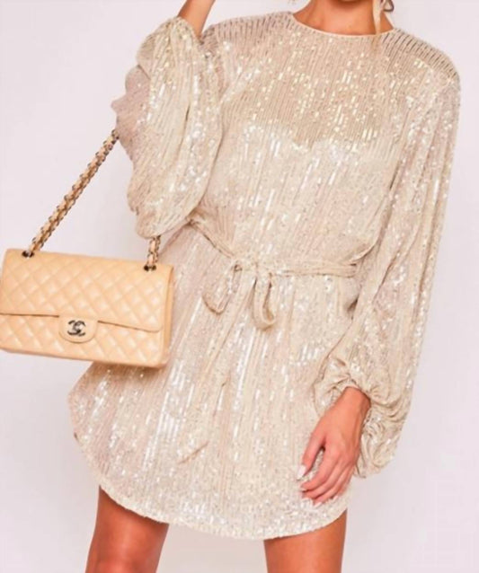 Vine & Love - Sequin Mini Dress
