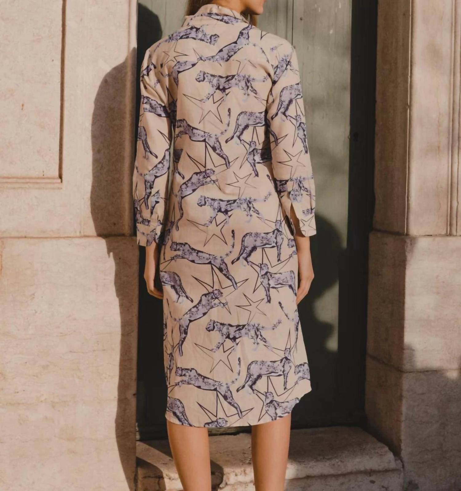 Las Surenas - Leopard Tunic Dress