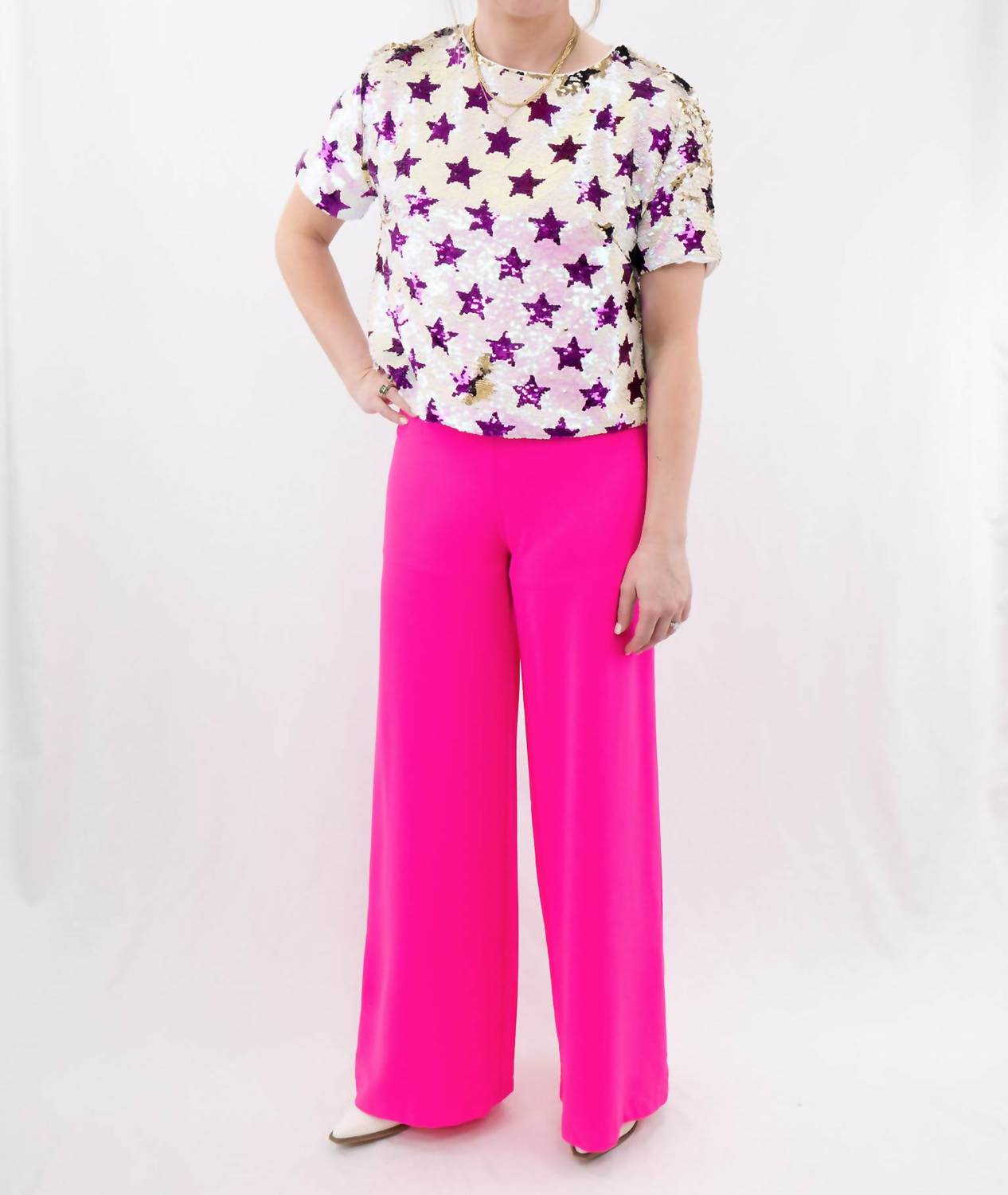 Strut & Bolt - Star Sequin Top