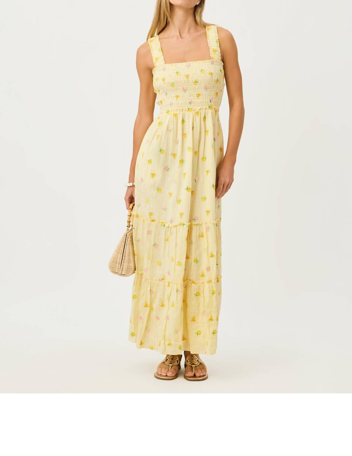 Lilly Pulitzer - Hadly Smocked Maxi Dress