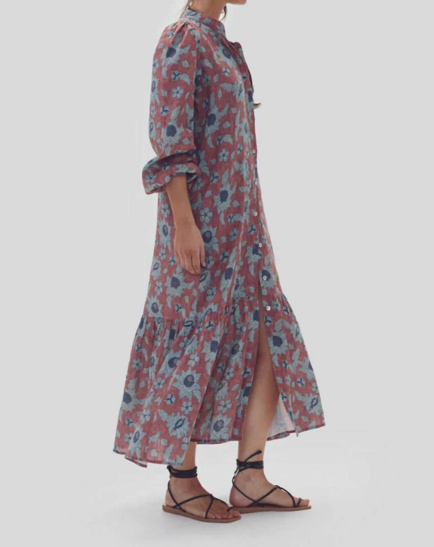 Lanhtropy - Meknes Linen Dress