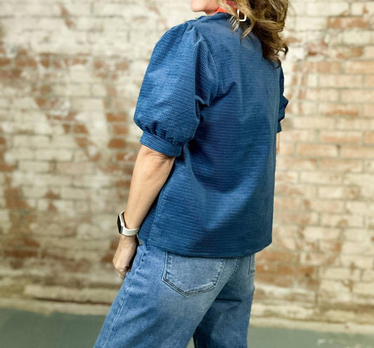 Thml - COLORBLOCK CHIC BLOUSE