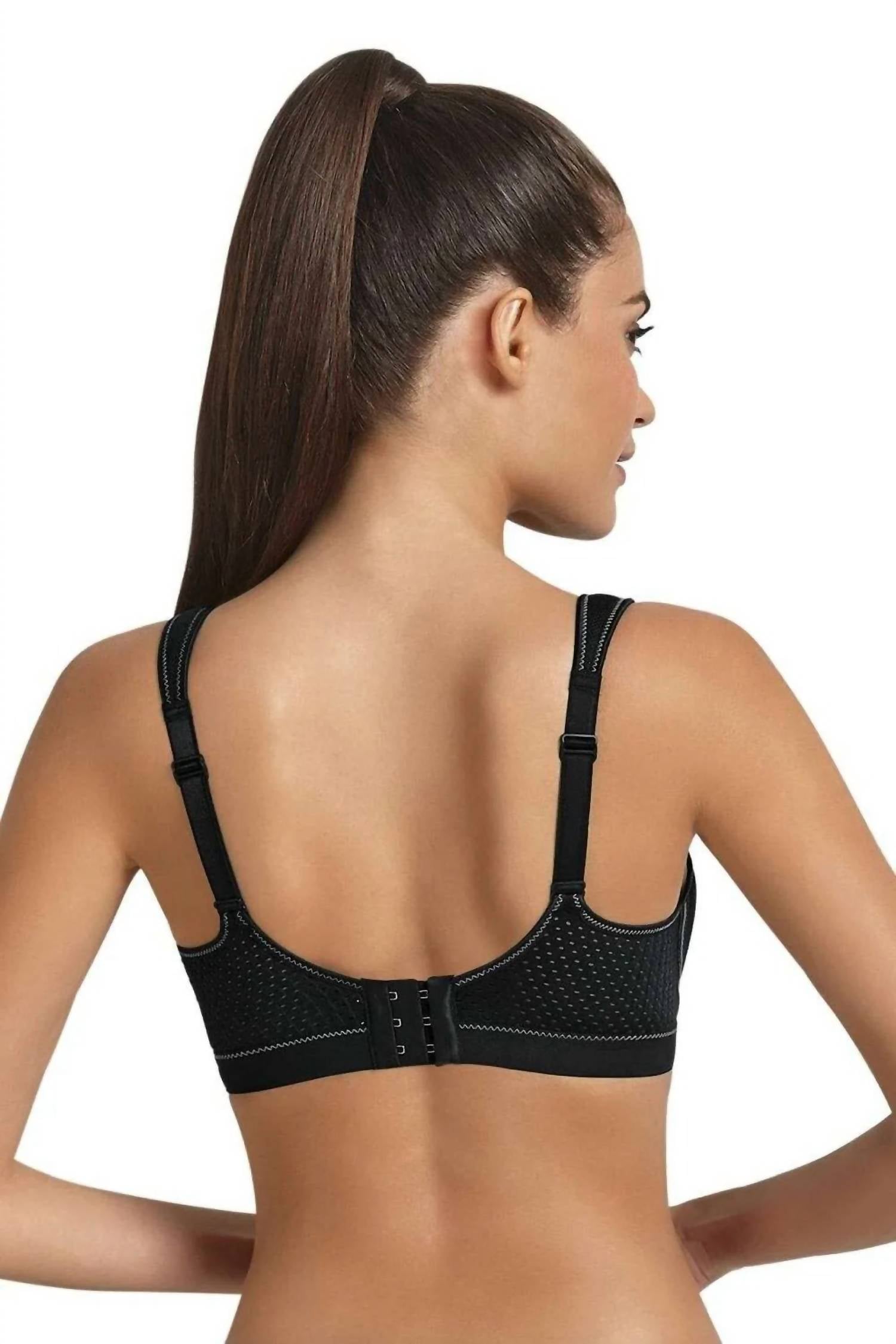 Anita Air Control Sports Bra in black - women's intimate - alternate view