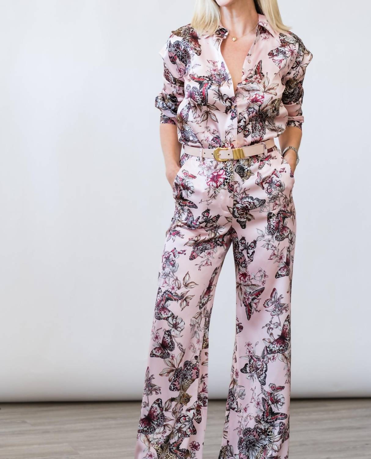 L'Agence - Pilar Wide Leg Pant