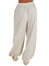 Klesis - Women's Nantucket Stripe Balloon Pants