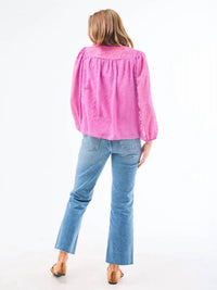 Mary Square - Brianna Button Loop Top