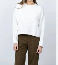 White + Warren - Superfine Organic Cotton Easy Sweatshirt