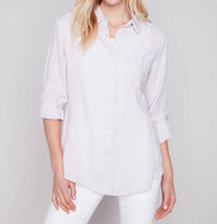 Charlie B - jacquard blouse