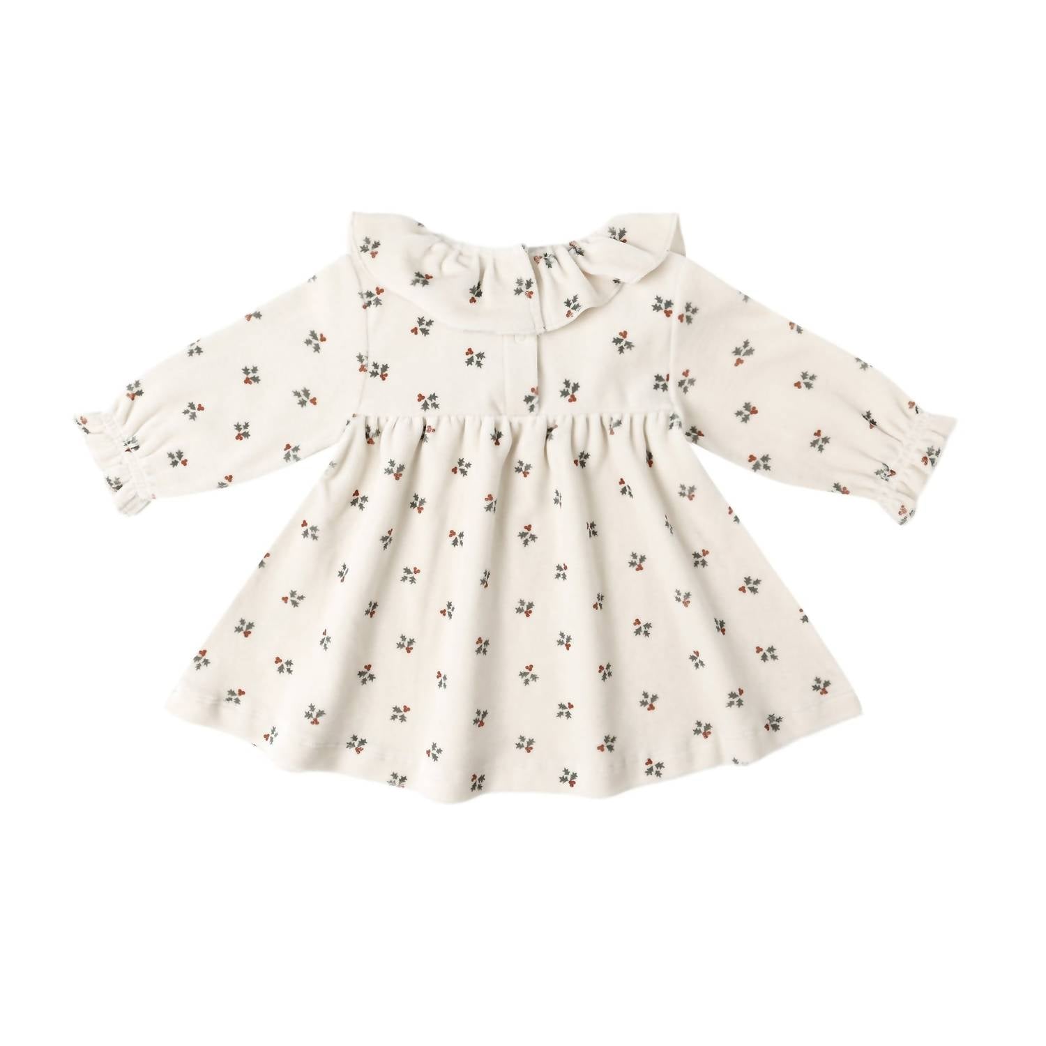 Quincy Mae - Girl's Velour Baby Dress