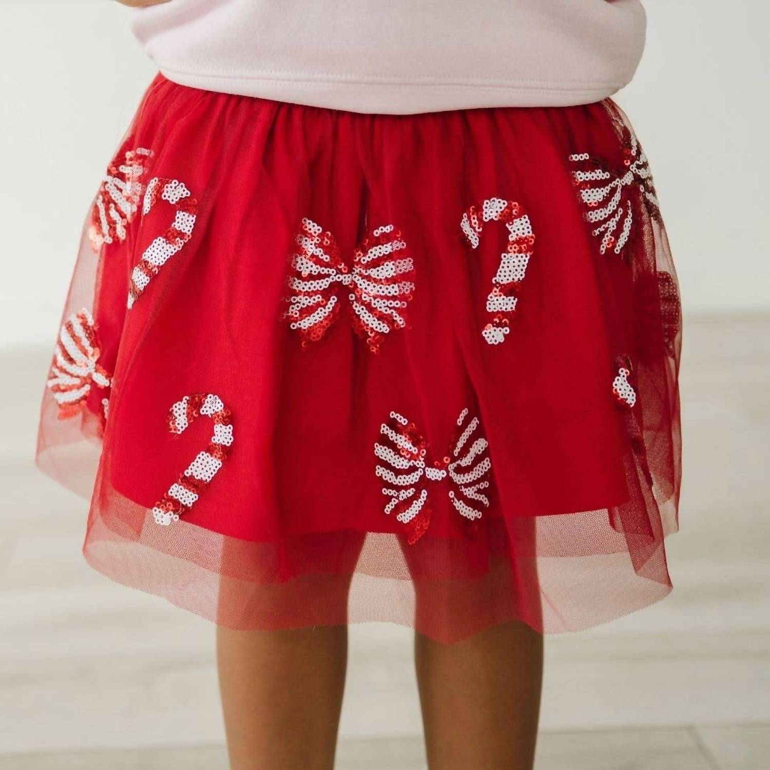 Sweet Wink - Girls' Candy Cane Tutu