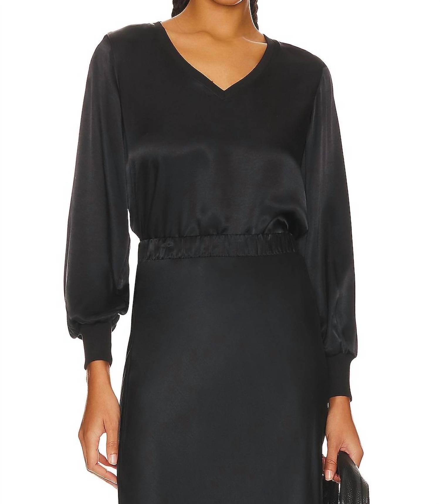 Nation Ltd - Ayra Dressed Up V Neck Top