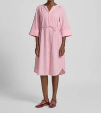 B.Young - Ime Striped Shirt Midi Dress