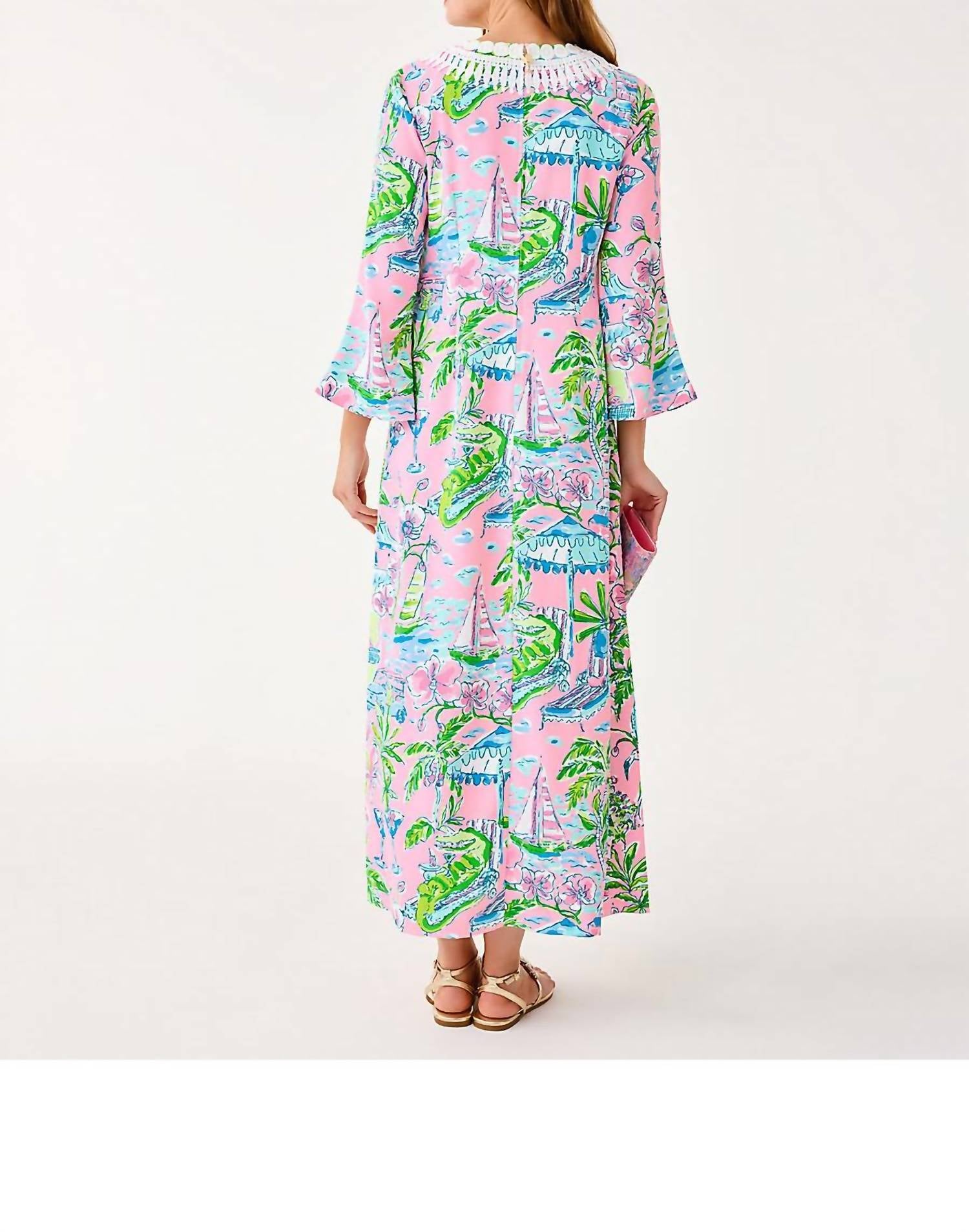 Lilly Pulitzer - Ocleppo V-neck Maxi Caftan