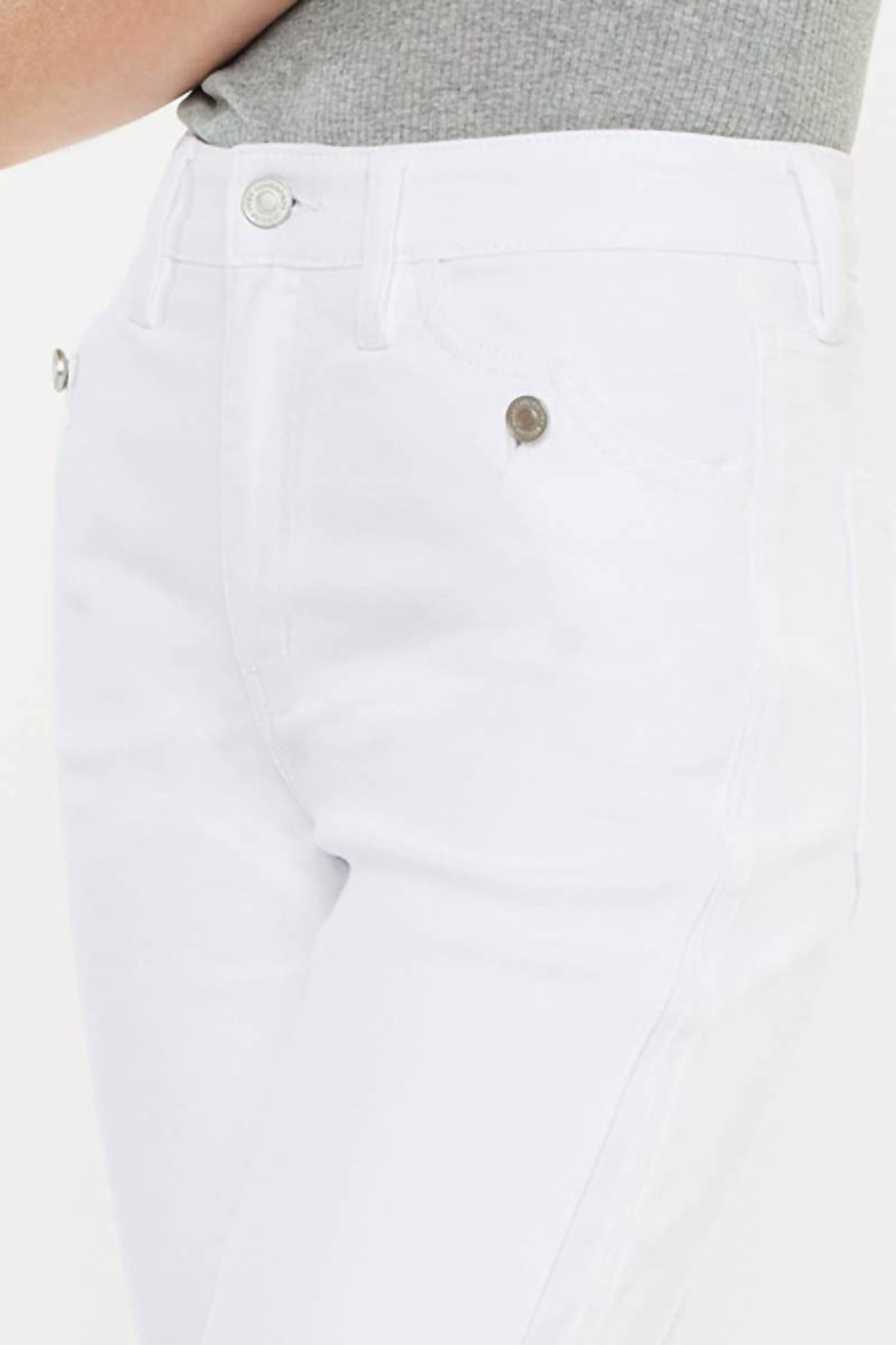 Kancan - High Rise Straight Jeans