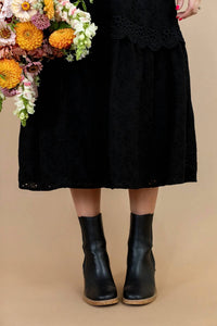 Polagram - Dani Eyelet Midi Dress