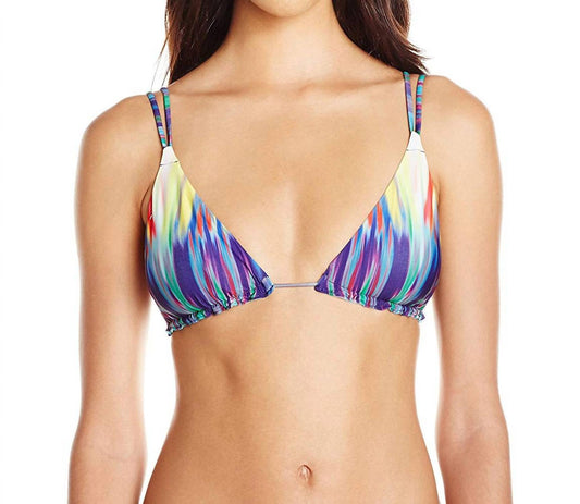 Women's Girl On Fire Emma Triangle Cup Bikini Top Swimsuit