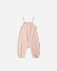 Quincy Mae - Girls Smocked Jumpsuit