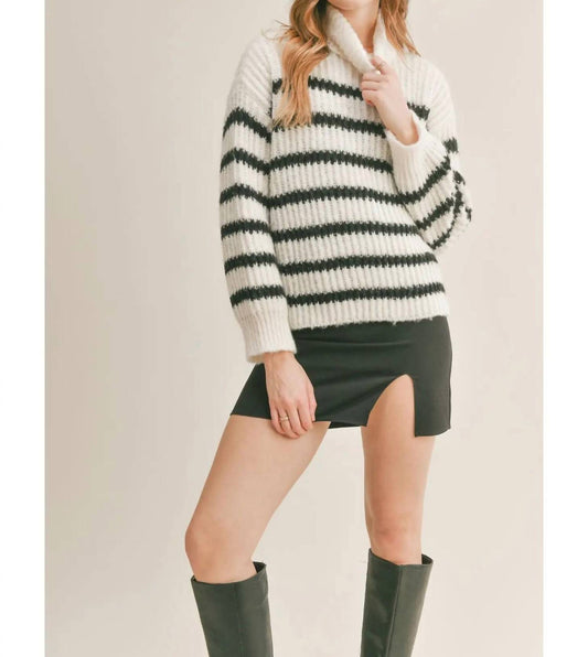 Sadie & Sage - Aki Striped Sweater