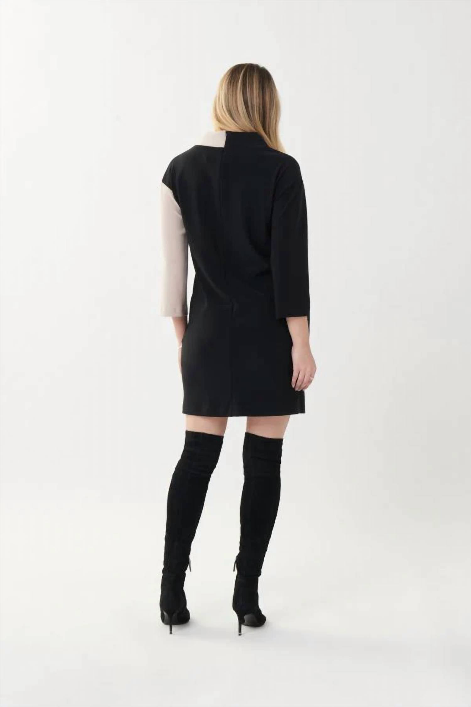 Joseph Ribkoff - Camila Color Block Mini Dress