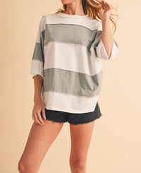 Aemi + Co - Polly Color Block Top