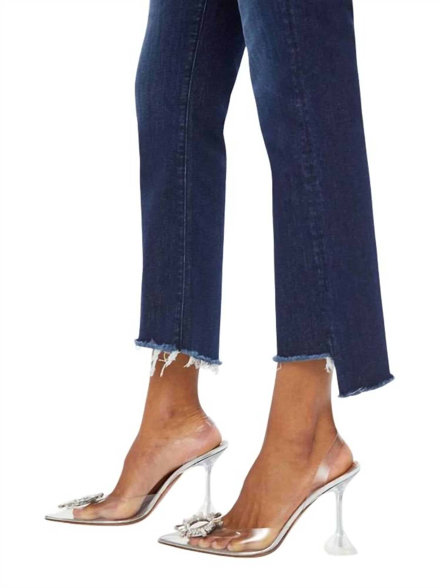 Mother - Insider Crop Step Fray Jeans