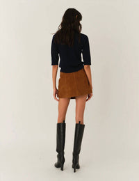 The Garment - Suede Mini Skirt