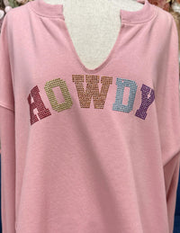 Peach Love - Women's Howdy Lightweight Sweatshirt